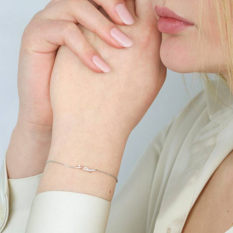 Nana Kay Echtgold Armband Fidèle Rosé Vatertagsangebot