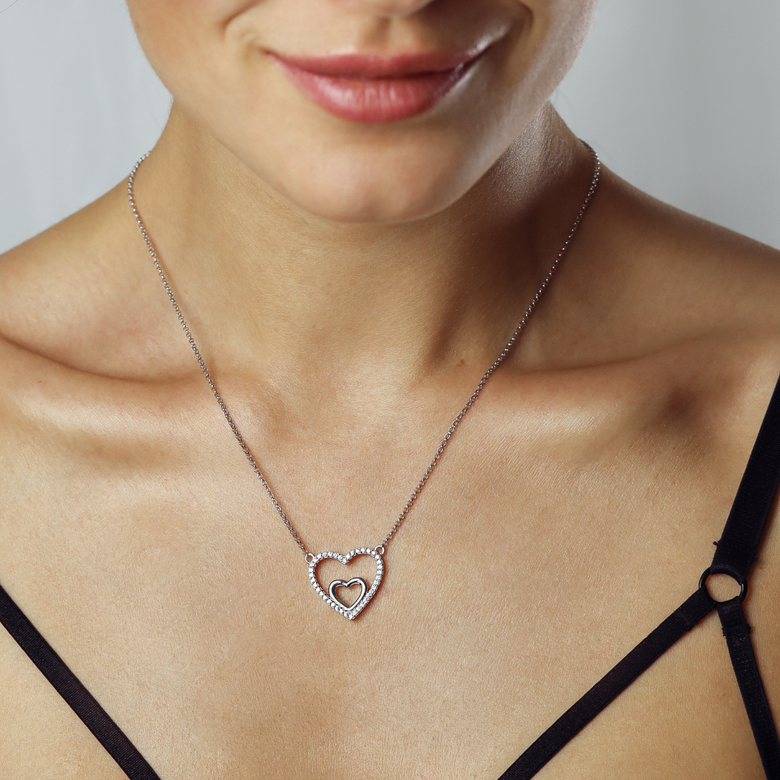 Nana Kay Double Happiness Halskette Silber Exklusive Angebote