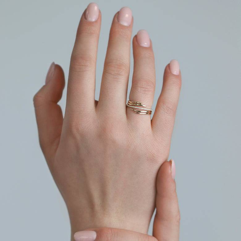Nana Kay Echtgold Ring volute Super Sparpreis