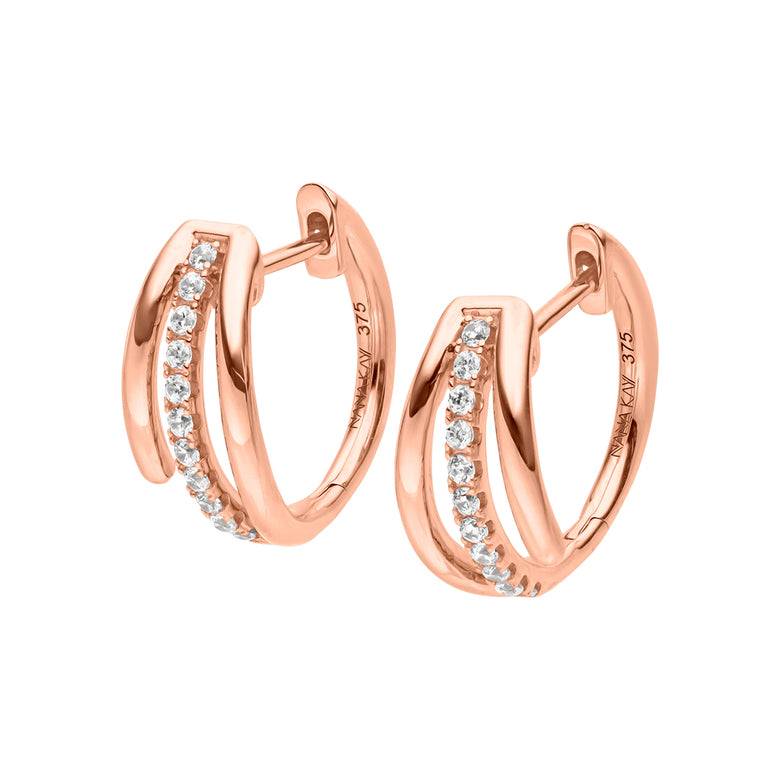 Nana Kay Echtgold Ohrring Passer Rosé Black Friday Preise