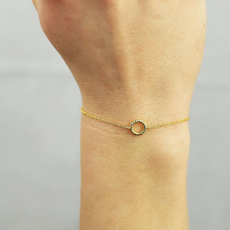 Nana Kay Pretty Twist Armband Cord Gold Online