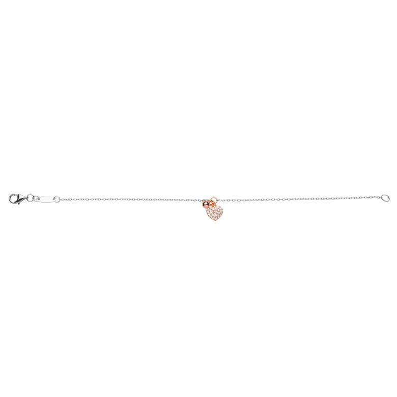 Nana Kay Sweet Glam Armband Herz Rosé Günstiger Verkauf