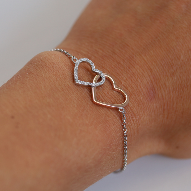 Nana Kay Double Happiness Armband Rosé Limitierter Zeitrabatt