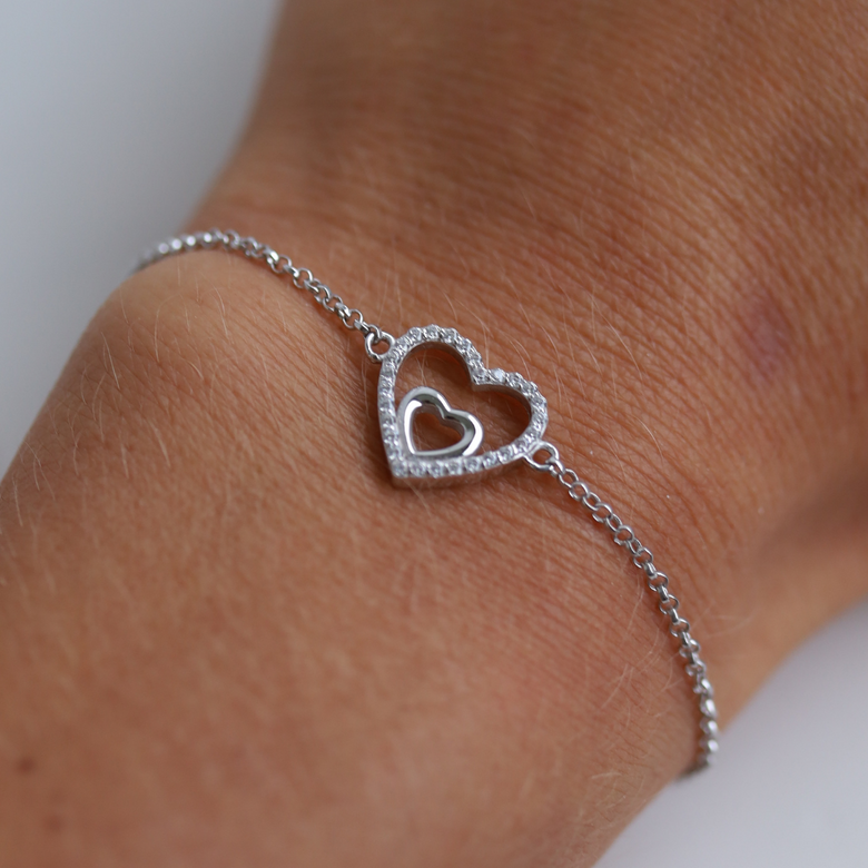 Nana Kay Double Happiness Armband Silber Fabrikpreis