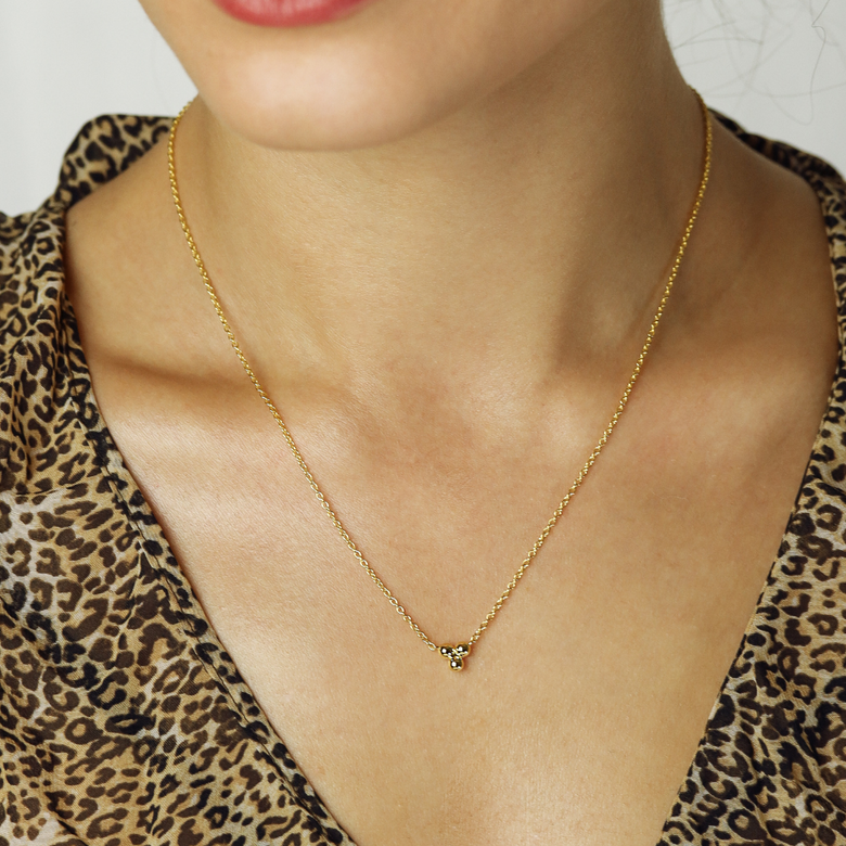Nana Kay Very Petite Halskette Kugeln Gold VIP-Rabatte