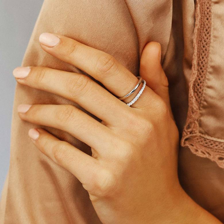 Nana Kay Swinging Silver Ring Syndetic Bis zu 65% Rabatt