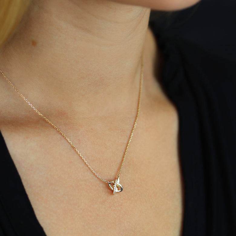 Nana Kay Echtgold Collier Nouer Großer Ausverkauf