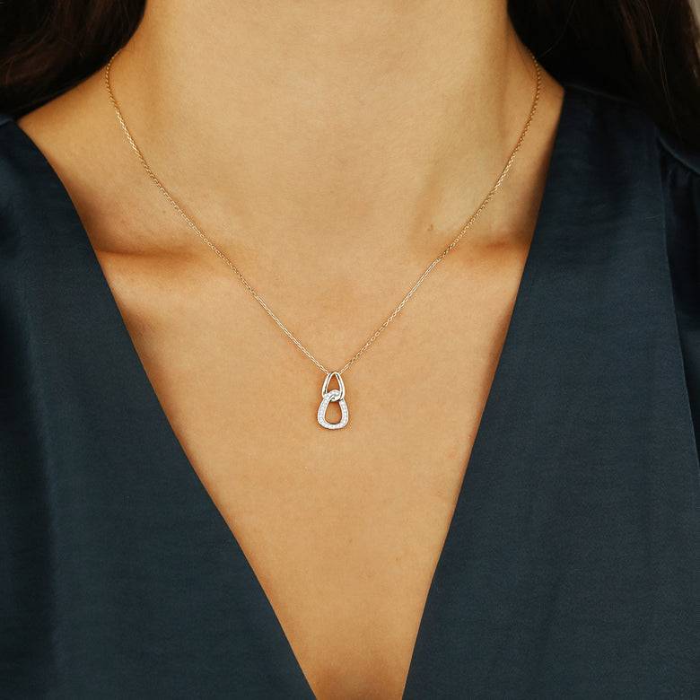 Nana Kay Echtgold Collier Pendre Zeitlich begrenztes Angebot