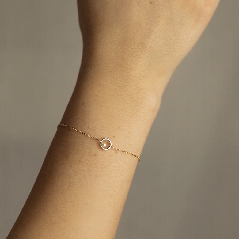 Nana Kay Echtgold Armband Champagne 50% Rabatt für begrenzte Zeit
