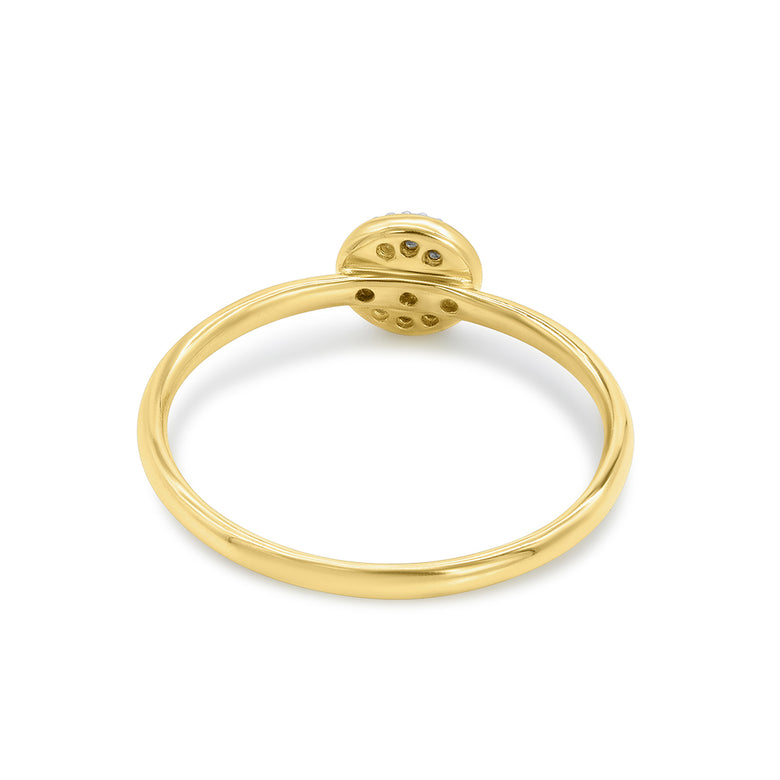 Nana Kay Echtgold Ring Halo VIP-Rabatte