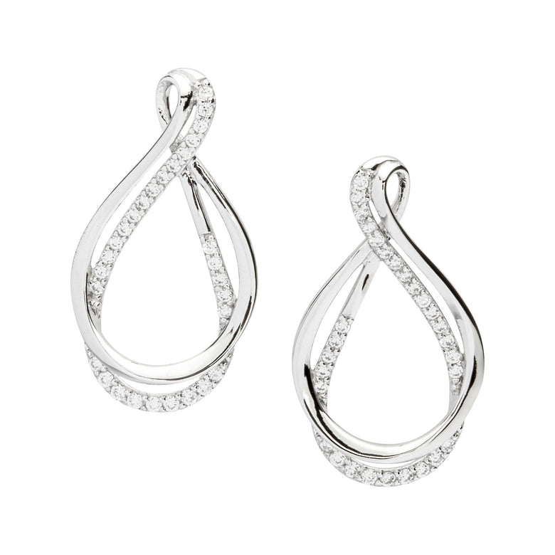 Nana Kay Swinging Silver Ohrringe Eternity Saisonale Angebote