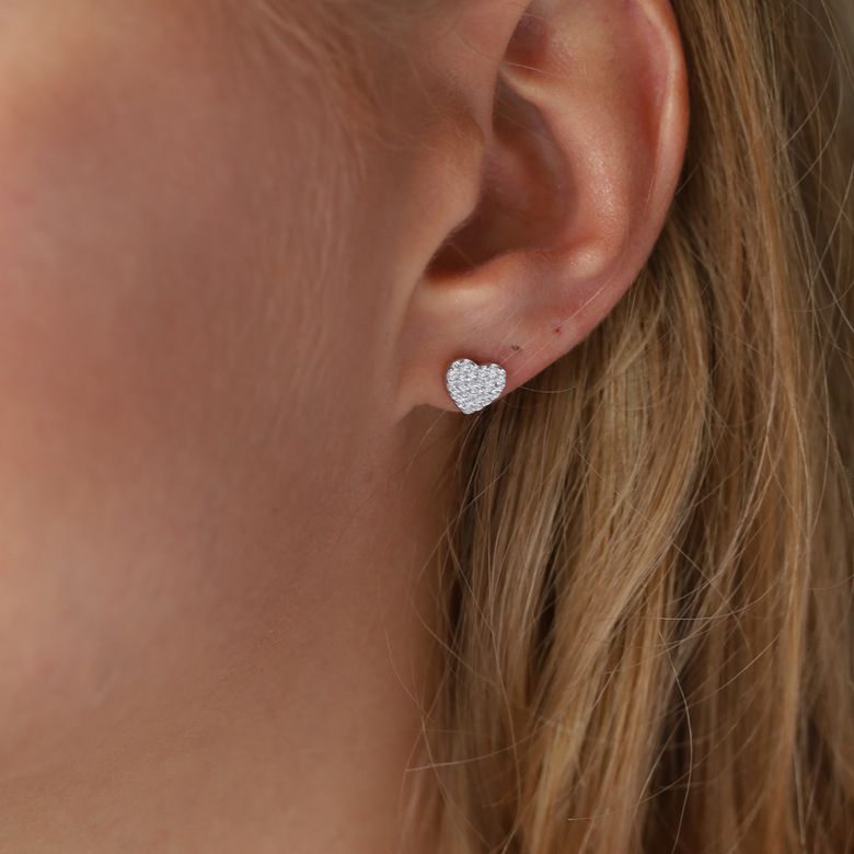 Nana Kay Sweet Glam Ohrstecker Herz Kauf eins, bekomm eins gratis