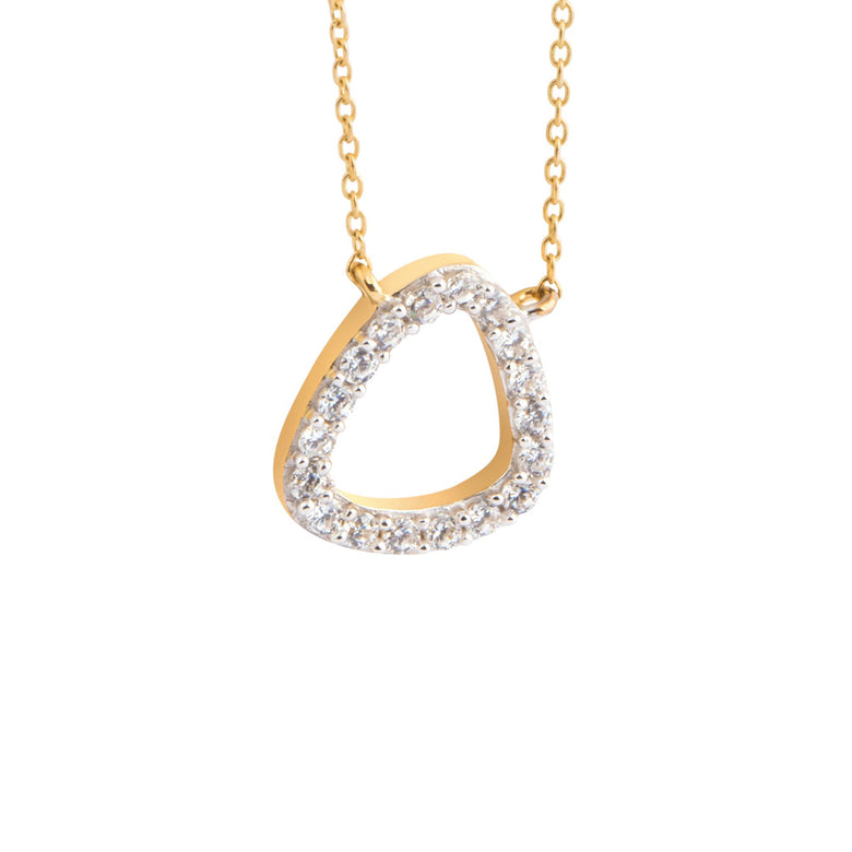 Nana Kay Echtgold Halskette Zirkonia Treasure Sonderangebote