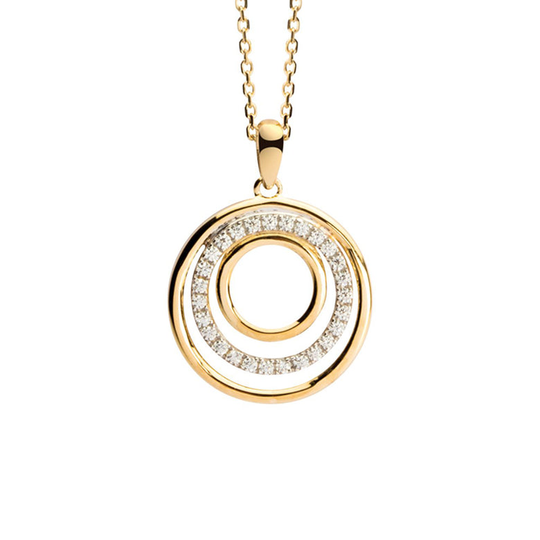 Nana Kay Echtgold Halskette Circles Bis zu 60% Rabatt