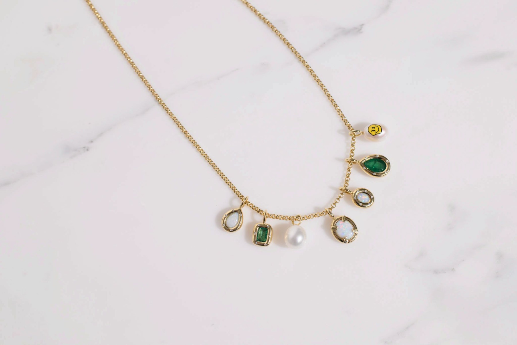 Nina Kastens Subway Pendant Opal Pear Neueste Stile