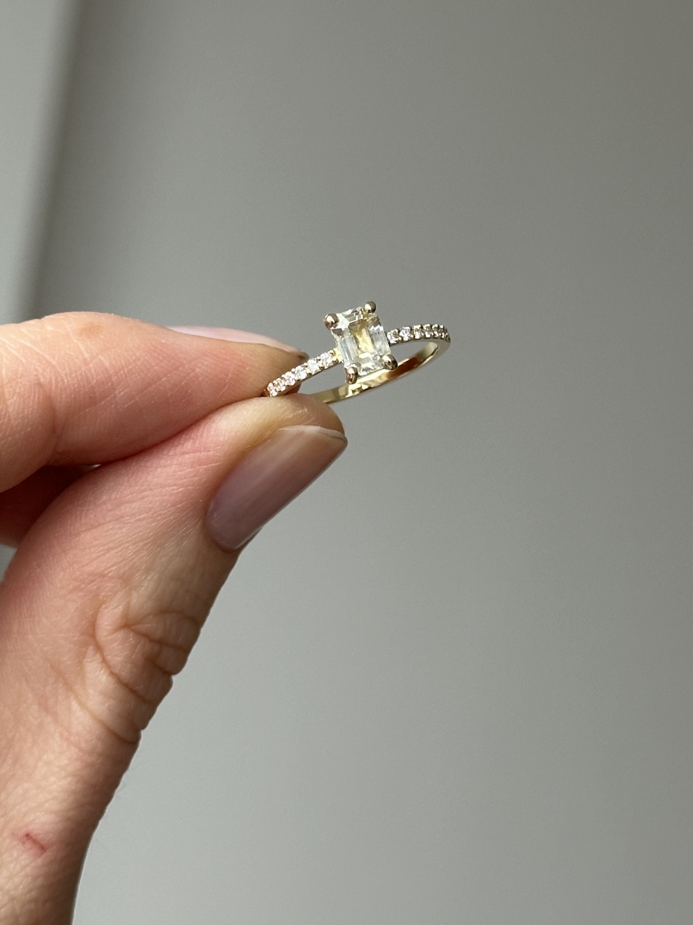 Nina Kastens Yellow Sapphire Diamond Ring Letzte 2 Tage