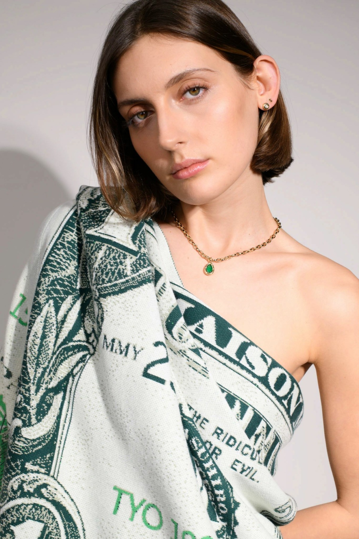Nina Kastens Subway Pendant Emerald Big Pear Bis zu 60% Rabatt