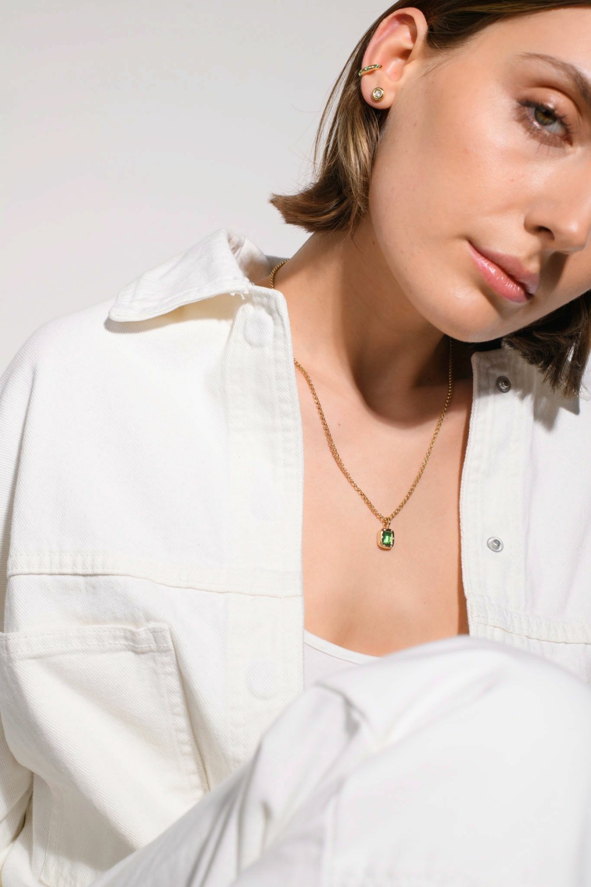 Nina Kastens Emerald Line Ear Cuff Discount Store für neue Produkte