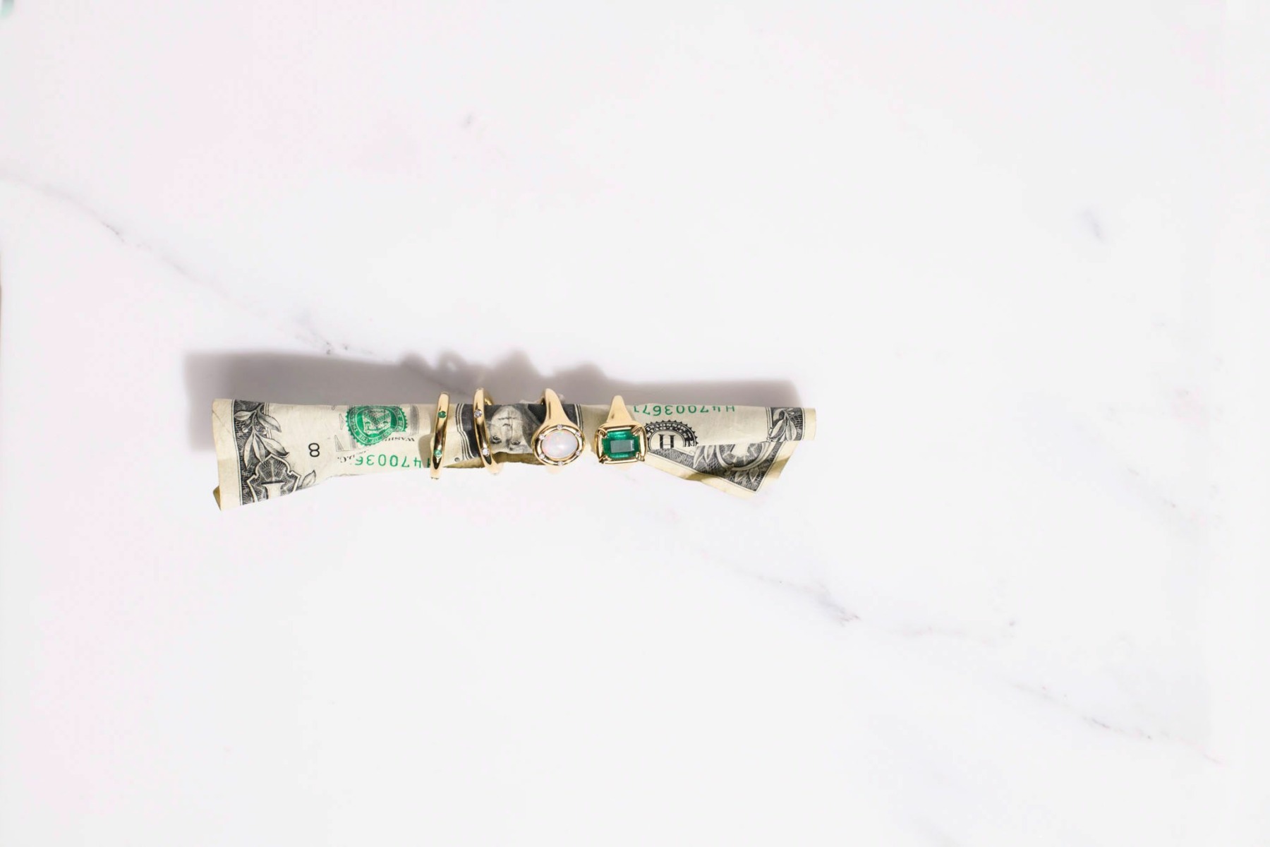 Nina Kastens Diamond Line Ring Riesige Rabatte