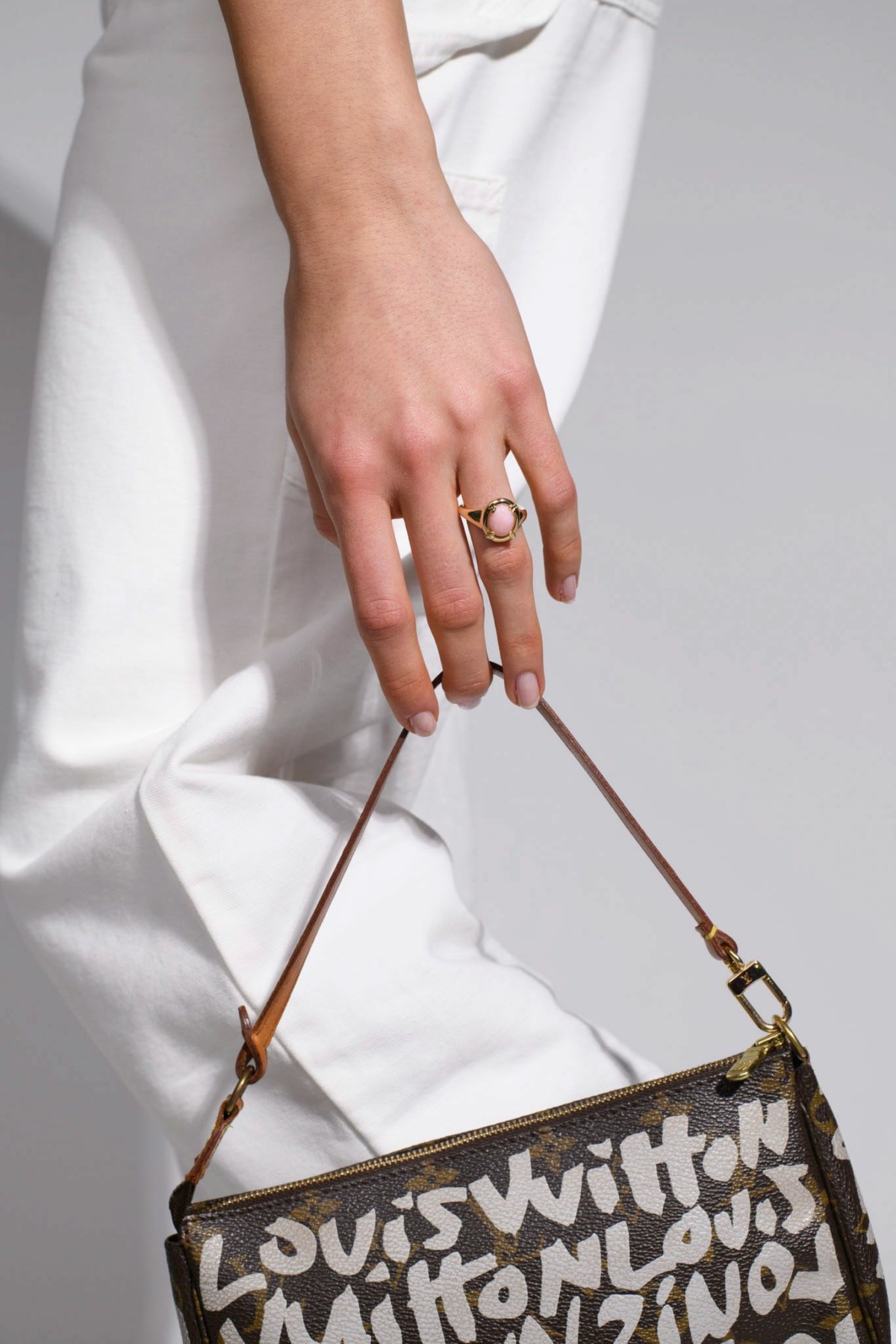 Nina Kastens LOVE Ring Pink Opal Kostenloser Versand international