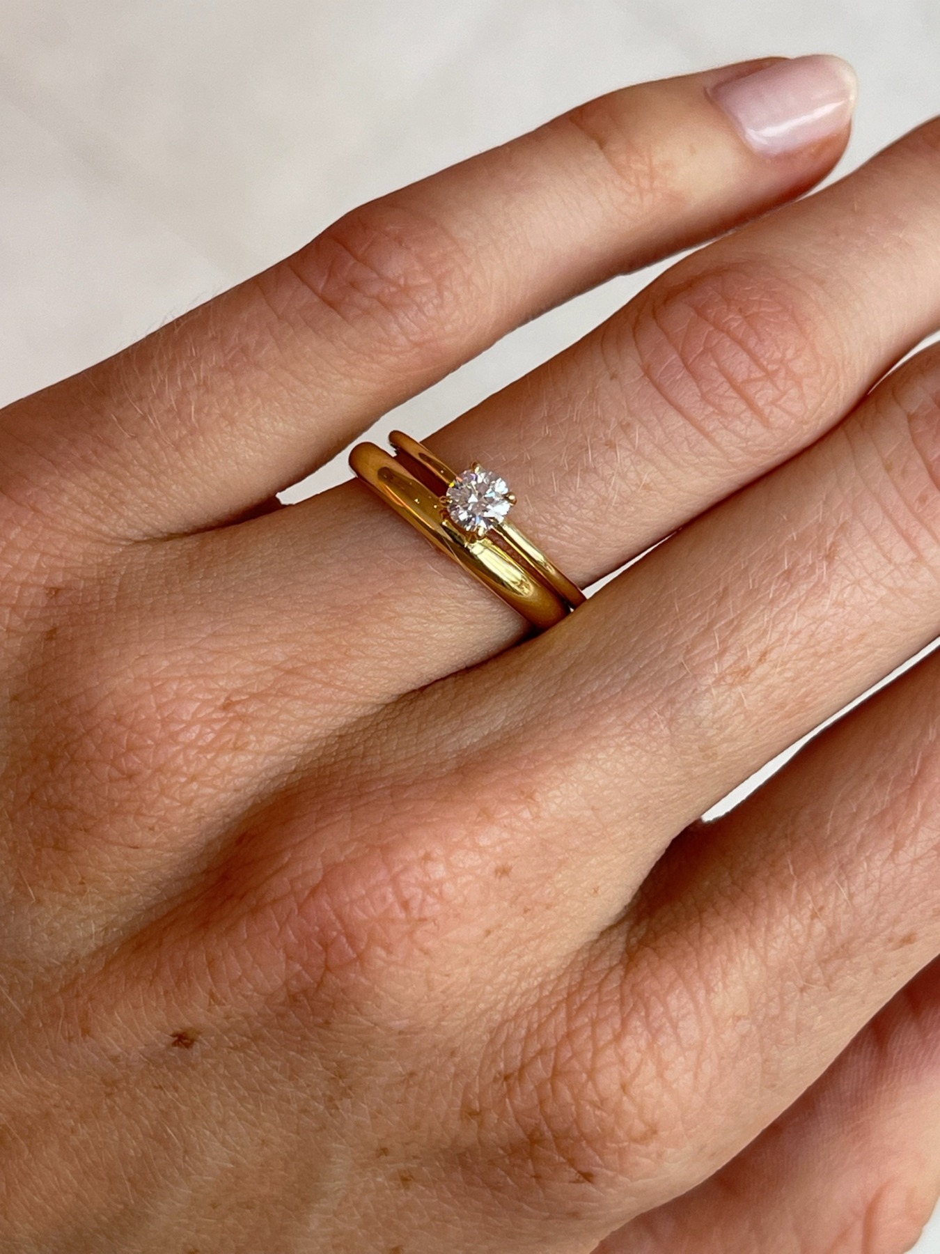 Nina Kastens Solitaire Ring 0.4ct Speichern exportieren
