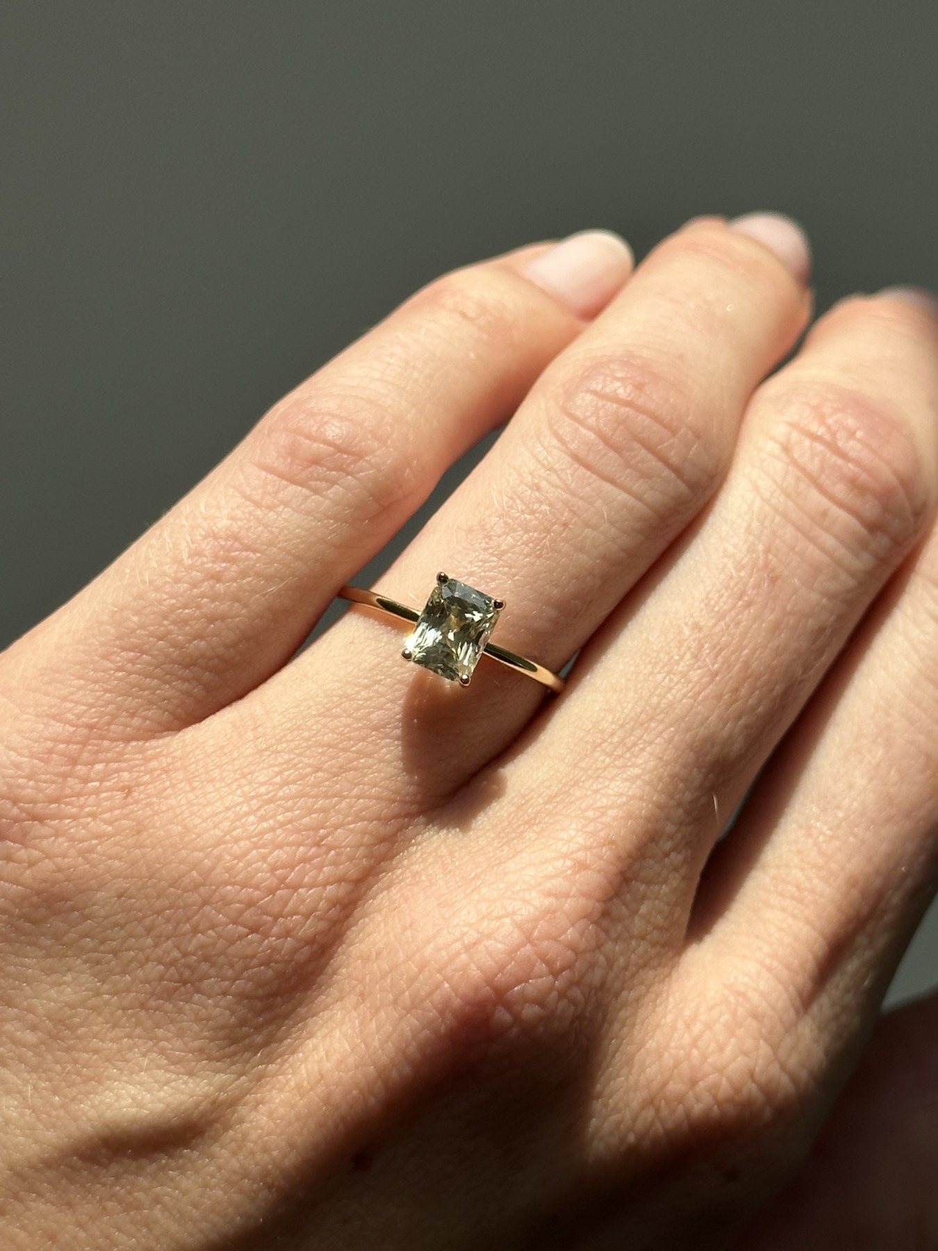 Nina Kastens Ceylon Sapphire Ring 50% Rabatt für begrenzte Zeit