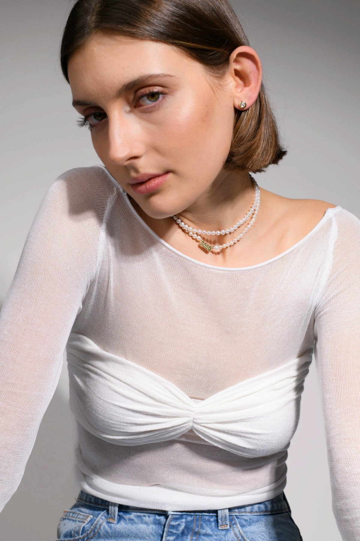 Nina Kastens Diamond Line Studs Auslauf