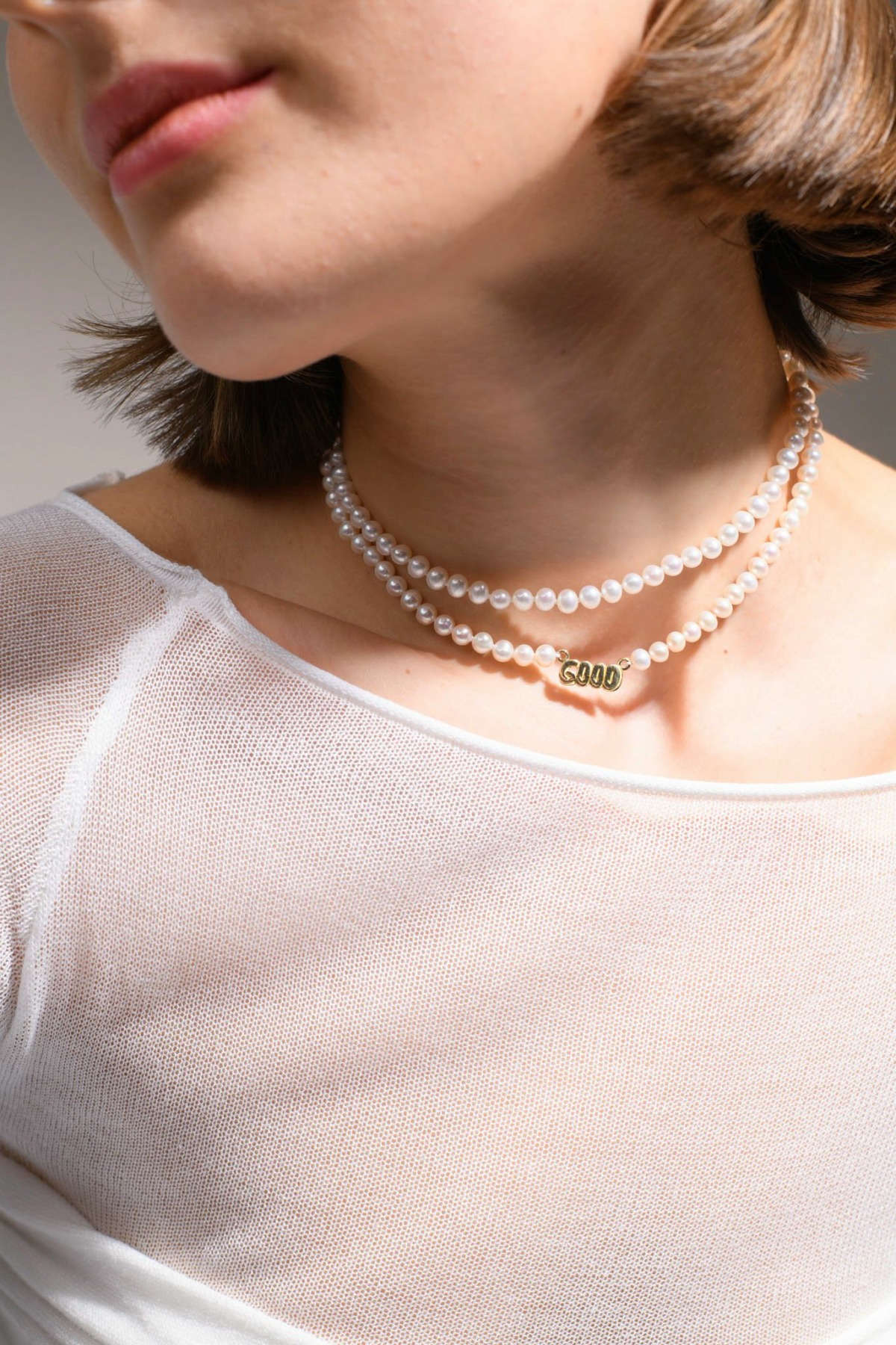 Nina Kastens GOOD Graffiti Pearl Choker Günstig kaufen