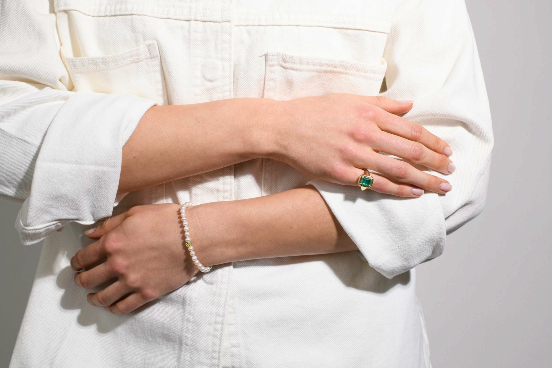 Nina Kastens Nice Day Pearl Bracelet Pink Begrenztes Angebot