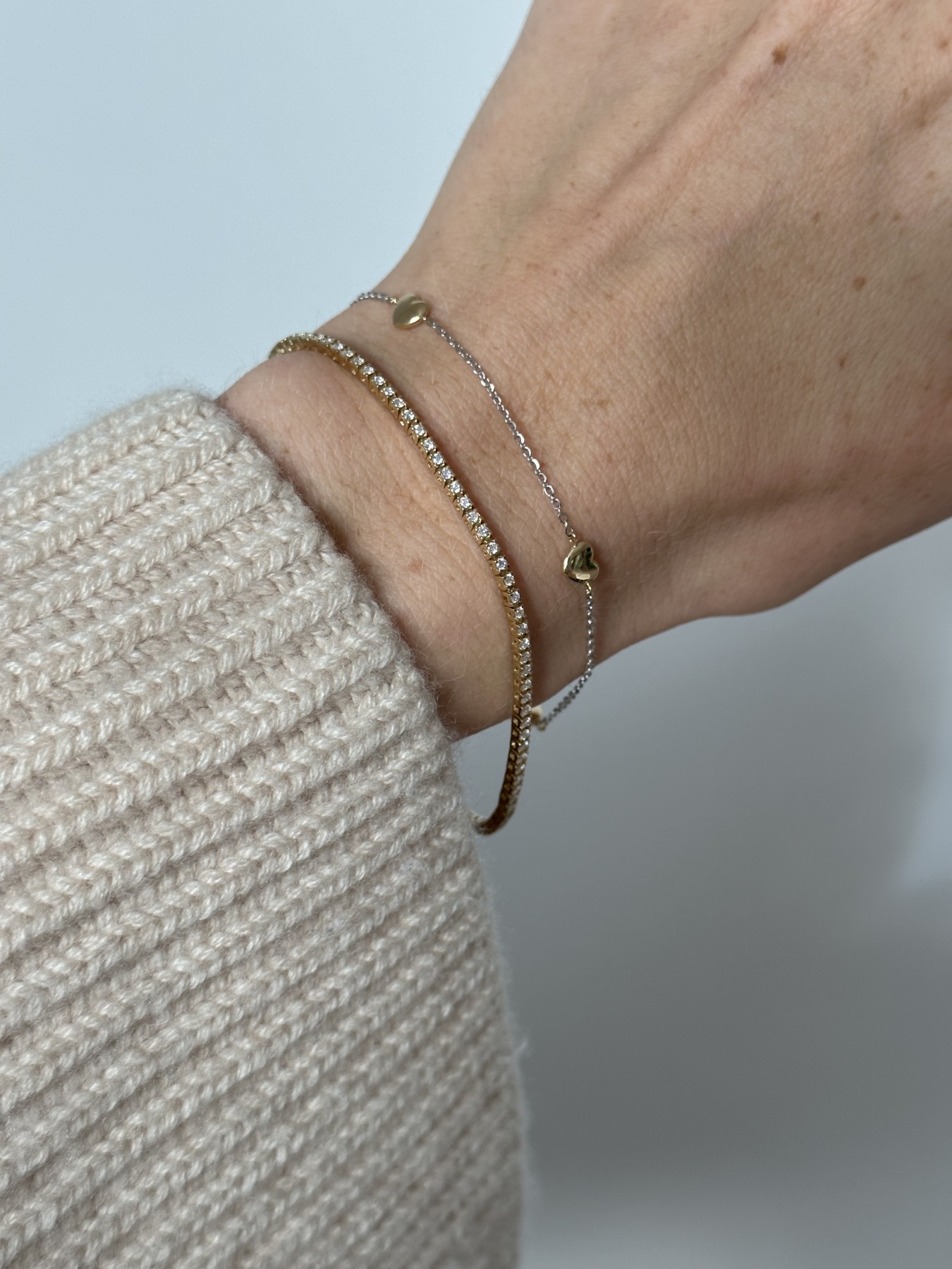Nina Kastens Bicolor Heart Bracelet Black Friday