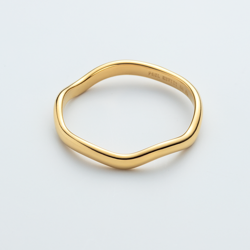 Paul Hewitt Waves Mono Ring Gold JETZT KAUFEN