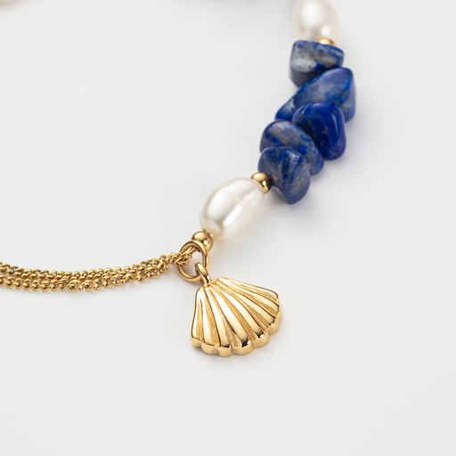 Paul Hewitt Scallop Stone Armkette Gold Bis zu 65% Rabatt