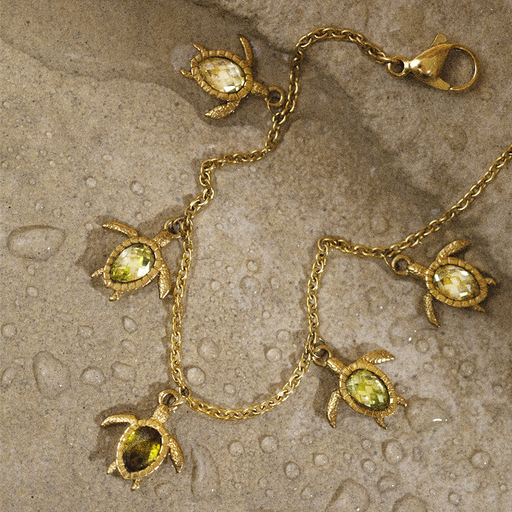 Paul Hewitt Turtle World Turtle Day Armkette Gold Sonderangebot der Fabrik