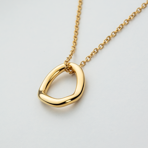 Paul Hewitt Waves Mono Halskette Gold Bis zu 55% Rabatt