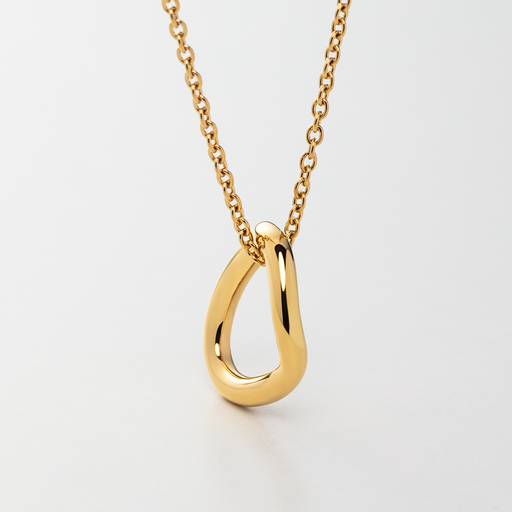 Paul Hewitt Waves Mono Halskette Gold Bis zu 55% Rabatt