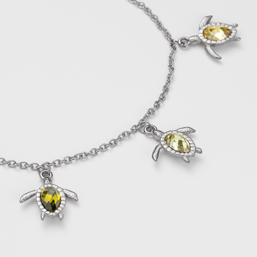 Paul Hewitt Turtle World Turtle Day Armkette Silber Fabrikladen