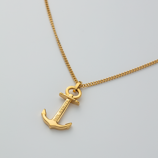 Paul Hewitt The Anchor Halskette Gold Kostenloser Versand