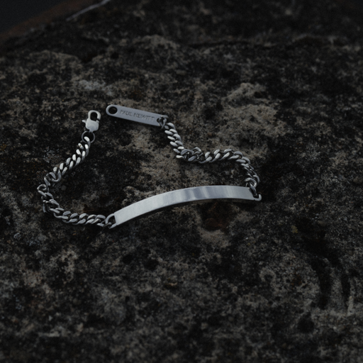 Paul Hewitt Men's Engravable ID Armkette Silber Günstig kaufen