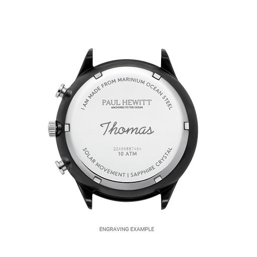 Paul Hewitt Chrono Uhr Schwarz Begrenzte Freigabe