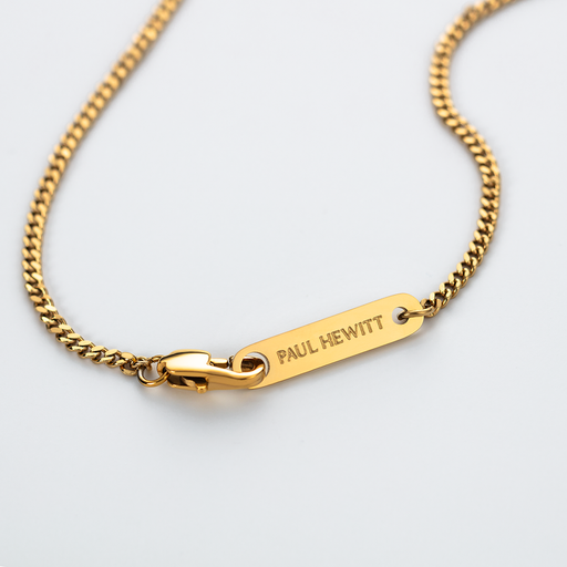 Paul Hewitt Men's Essential Halskette Gold Letzter Tag