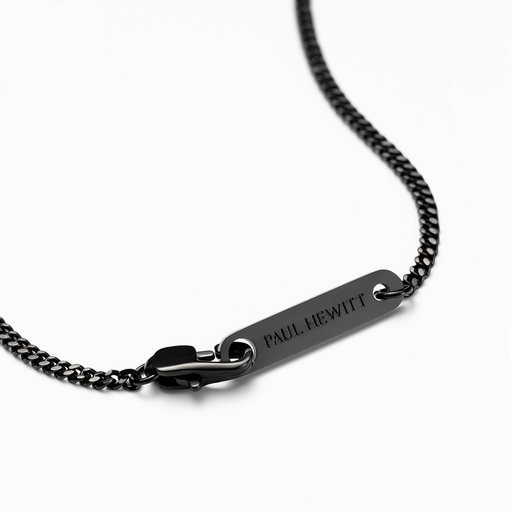 Paul Hewitt Men's Essential Halskette Schwarz Bis zu 60% Rabatt
