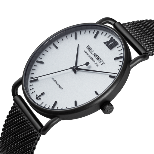Paul Hewitt Sailor 39 mm Uhr Schwarz Weiß Bis zu 55% Rabatt