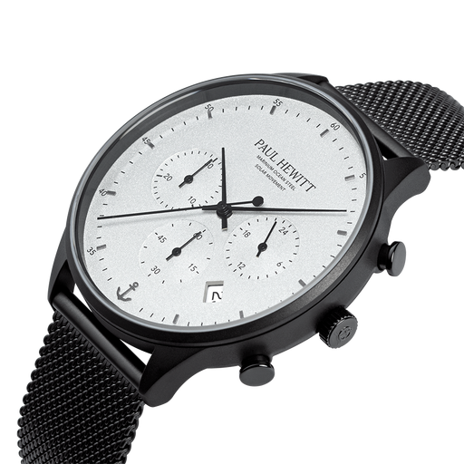 Paul Hewitt Chrono Uhr Schwarz Weiß Discount Store für neue Produkte