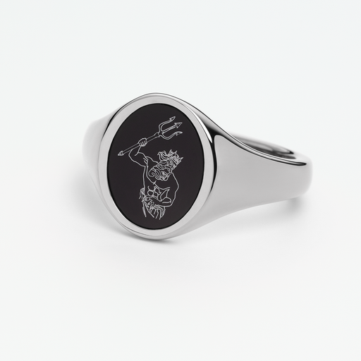 Paul Hewitt Men's Poseidon Ring Silber Speichern exportieren