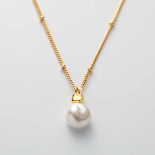 Paul Hewitt Ocean Pearl Halskette Gold Günstiger Verkauf