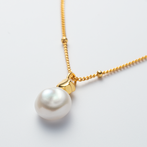 Paul Hewitt Ocean Pearl Halskette Gold Günstiger Verkauf