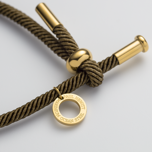 Paul Hewitt Vitamin Sea Armband Gold Olive Versandkostenfrei