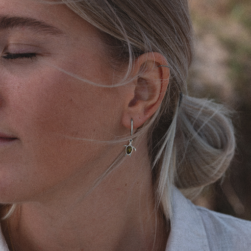 Paul Hewitt Turtle Hoops Ohrring Silber Flash Sale