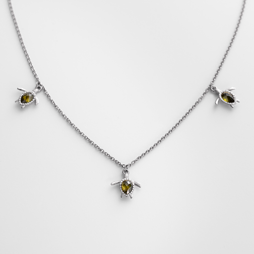 Paul Hewitt Turtle Halskette Silber Begrenztes Angebot