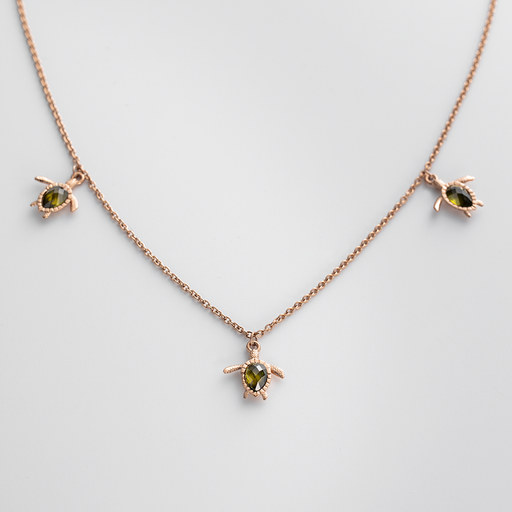 Paul Hewitt Turtle Halskette Roségold Osterangebot